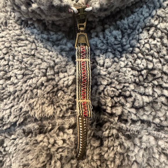 Grizzly Sherpa Quarterer Zip Pullover Sz M - Picture 5 of 6